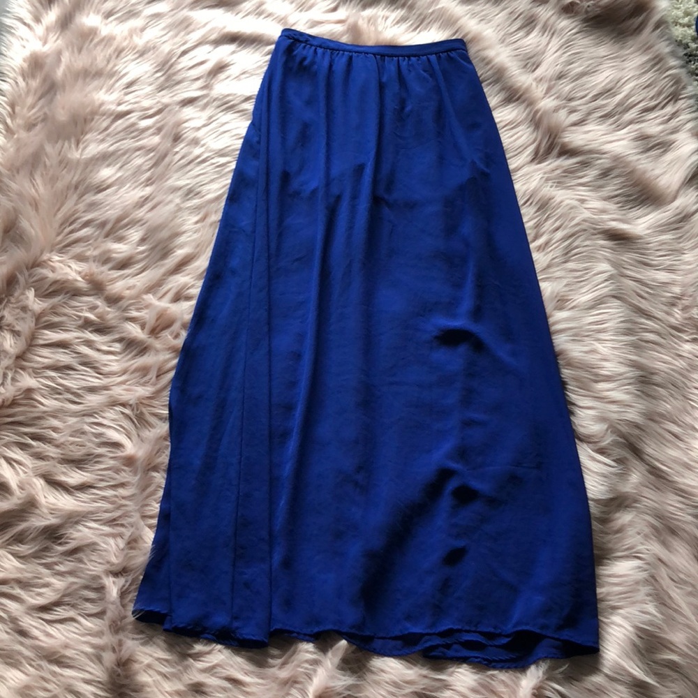 Royal Blue Maxi Shirt